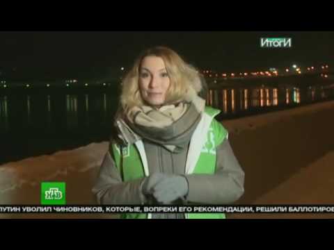 Кортеж Деда Мороза привез в Иркутск праздничное  - (видео)