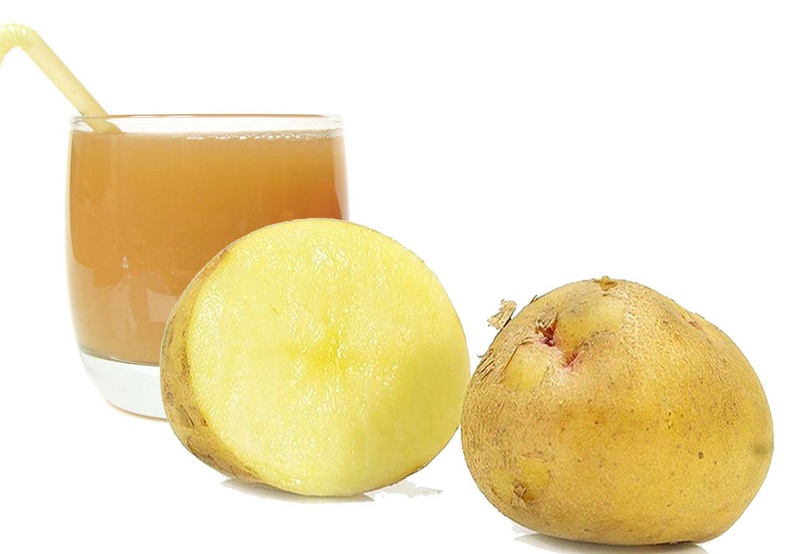Полезные свойства картофельного сока