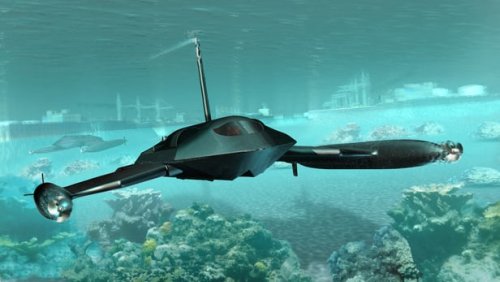 Guardian - морской "робот-призрак", способный действовать как на поверхности, так и под водой