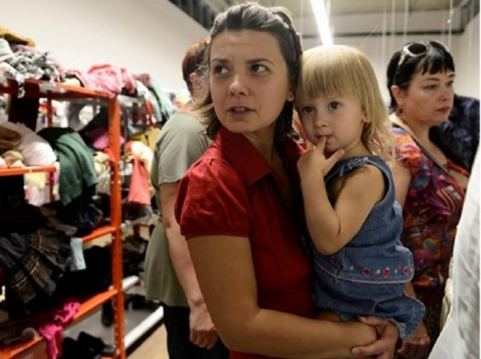 МОМ: Переселенцы с Донбасса на Украине находятся на грани бедности