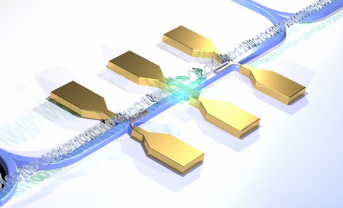 Создан первый квантово-фотонный чип, имеющий встроенный источник света электрической природы