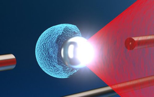 Ученые получили лучи протонов при помощи наночастиц и лазерного света