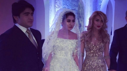 Дочь олигарха Шокирова вышла замуж в платье за 40 миллионов рублей (фото)