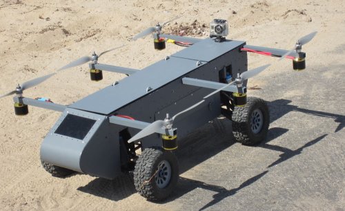 Panther - робот-инспектор от компании Advanced Tactics, способный летать и передвигаться по поверхности