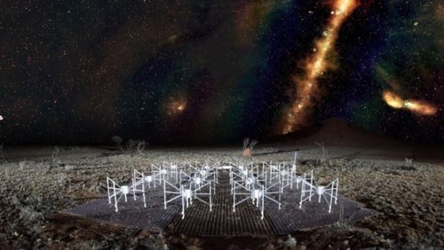 Современные радиотелескопы могут "видеть" небо в оттенках, состоящих из 20 базовых цветов