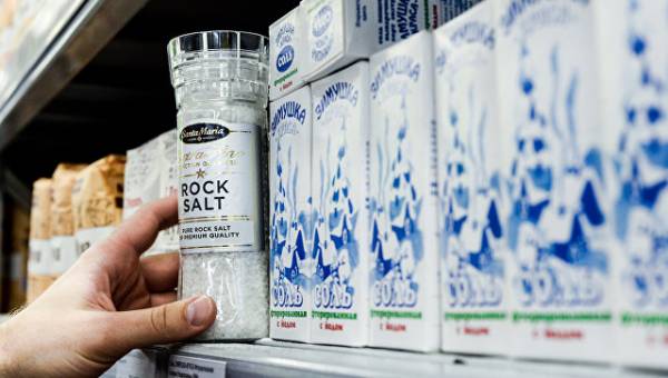 В России начал действовать запрет на импорт соли