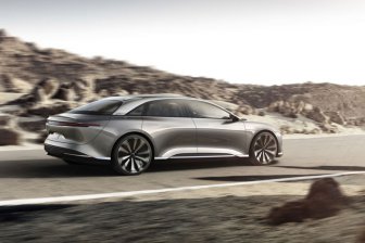 Lucid Motors представил 1000-сильный электроседан Air