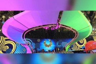 В Киеве завершилось строительство главной сцены Евровидения-2017