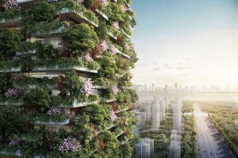 В Китае хотят построить "экологически чистый небоскреб"