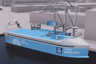 Норвегия планирует создать беспилотный электрический грузовой корабль