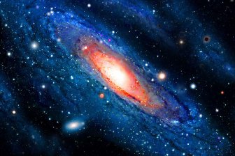 Обнаружена галактика в тысячи раз ярче Млечного Пути