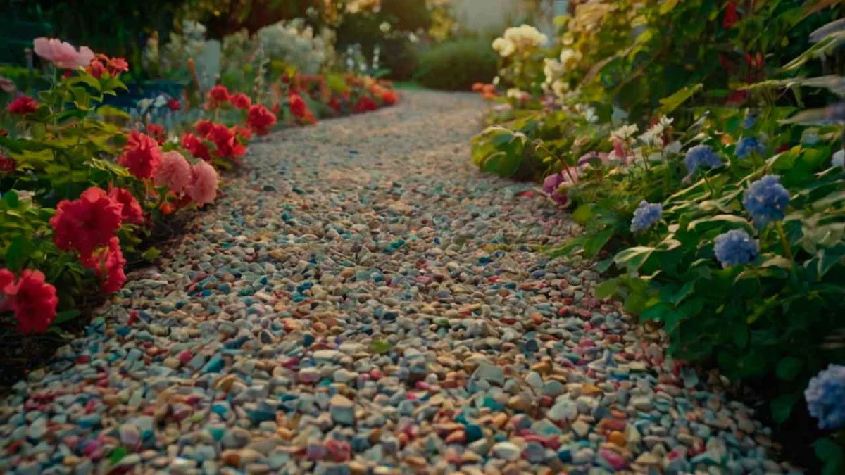 Каменная крошка в современном загородном строительстве: многофункциональное решение